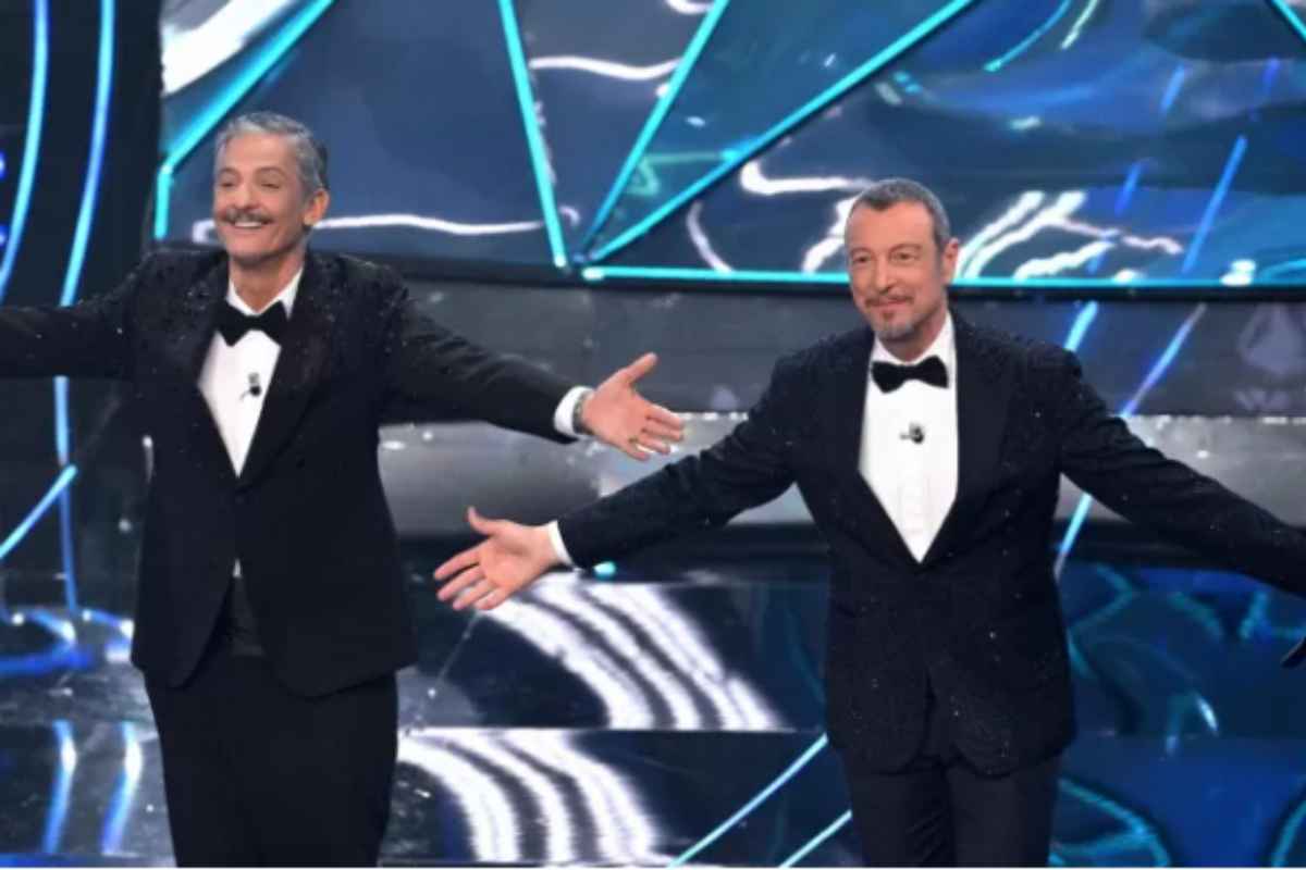 Amadeus e Fiorello a Sanremo