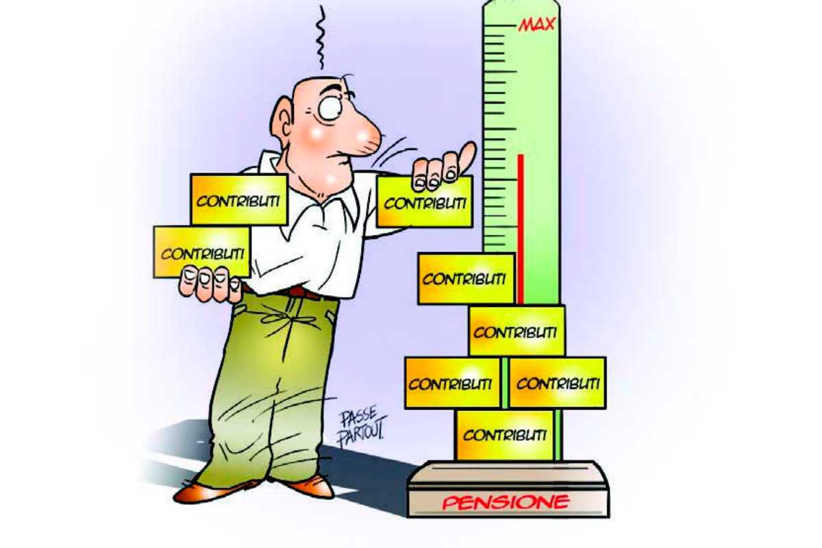 Bilancia della pensione