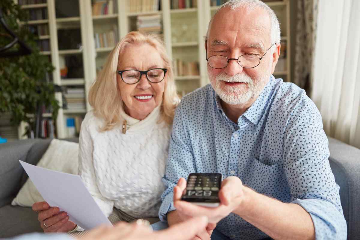 Coppia di pensionati.