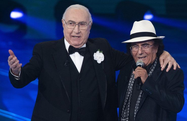 Pippo Baudo e Al Bano.