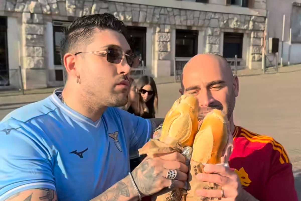 Donato di Caprio e Steven Basalari a Roma