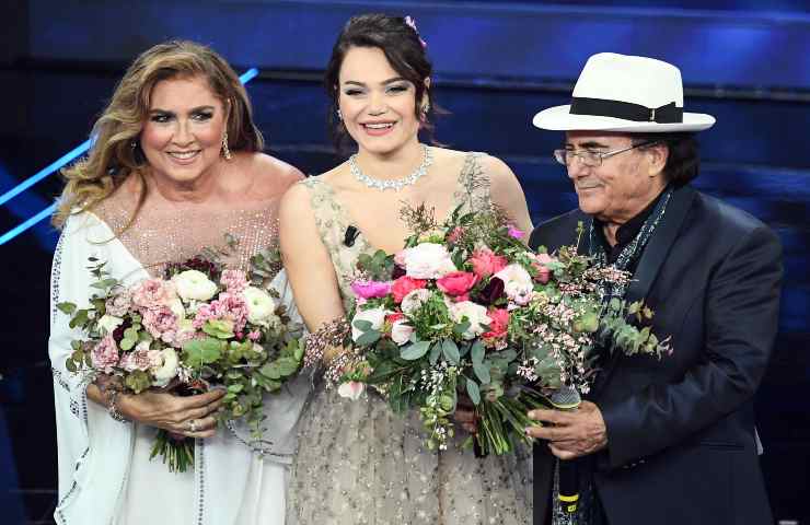 Al Bano, Romina Power e la figlia Romina Carrisi.