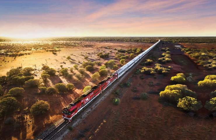 The Ghan Australia.